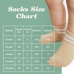 Organic Cotton Baby Grip Ankle Socks - 6 Pairs