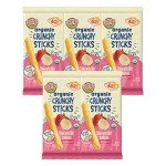 Organic Strawberry Banana Teething Snacks for Babies