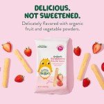 Little Bellies Organic Strawberry Snack Sticks (5 Pack)