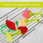 NASHRIO Organic Silicone Teething Toys - Pack of 6