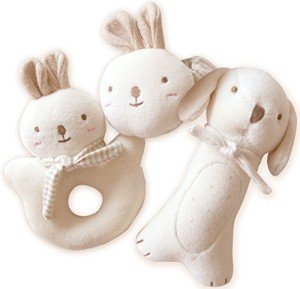 Organic Baby First Friends Stuffed Animal Set