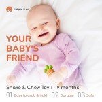 Chippi & Co Organic Crochet Baby Rattle & Doll