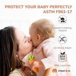 Chippi & Co Organic Crochet Baby Rattle & Doll