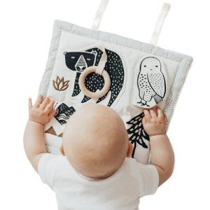 Wee Gallery Organic Woodland Tummy Time Activity Pad