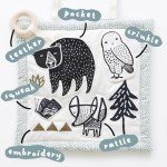 Wee Gallery Organic Woodland Tummy Time Activity Pad