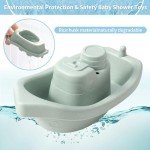 Floating Bath Boats Set with Bathing Spoon