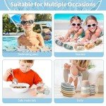 Floating Bath Boats Set with Bathing Spoon