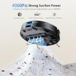 Smart Robot Vacuum Mop with Self-Emptying Station