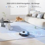 Smart Robot Vacuum Mop with Self-Emptying Station