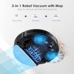 Smart Robot Vacuum Mop with Self-Emptying Station