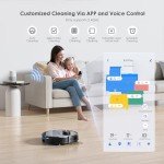 Smart Robot Vacuum Mop with Self-Emptying Station
