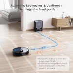 Smart Robot Vacuum Mop with Self-Emptying Station