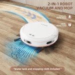 Kiseely 4000Pa Robot Vacuum and Mop Combo