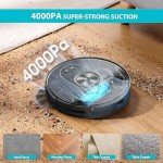 Deenkee Robot Vacuum Mop with Strong Suction