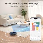 Lubluelu SL60D 2-in-1 Robot Vacuum and Mop