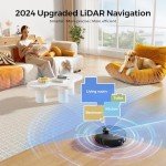 BPMIO 3-in-1 Robot Vacuum Mop with Self-Empty