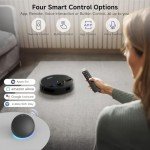 MONSGA Lidar Robot Vacuum Mop with Self-Emptying