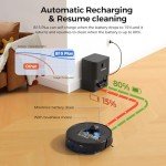 BPMIO 3-in-1 Robot Vacuum Mop with Self-Empty