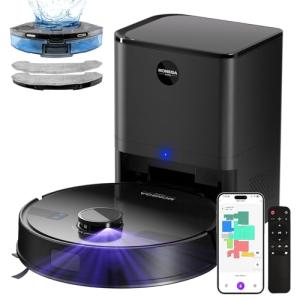 MONSGA Lidar Robot Vacuum Mop with Self-Emptying