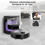 MONSGA Lidar Robot Vacuum Mop with Self-Emptying