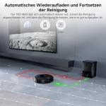 MONSGA Lidar Robot Vacuum Mop with Self-Emptying