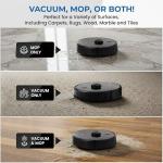 Olsen & Smith Smart Robot Vacuum Mop, 6500Pa Suction