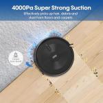 Smart Robot Vacuum Mop with Strong Suction and Wifi