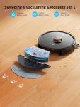 Smart Robot Vacuum Mop with Laser Navigation