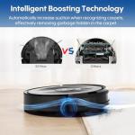 Deenkee 4000Pa Robot Vacuum Mop with App Control