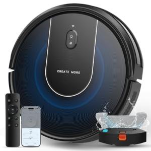 4-in-1 Robot Vacuum Mop with Ultra Strong Suction