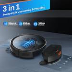 4-in-1 Robot Vacuum Mop with Ultra Strong Suction