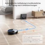 Lubluelu Robot Vacuum Mop with Self-Emptying Station