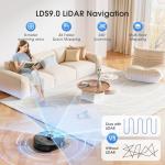 Lubluelu 3-in-1 Robot Vacuum and Mop