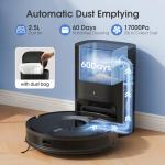 BPMIO Smart Robot Vacuum Mop with Self-Emptying