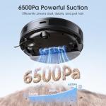 BPMIO Smart Robot Vacuum Mop with Self-Emptying