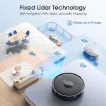 BPMIO Smart Robot Vacuum Mop with Self-Emptying