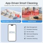 BPMIO Smart Robot Vacuum Mop with Self-Emptying