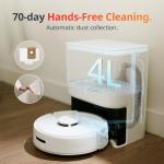 SwitchBot K10+ Mini Self-Emptying Robot Vacuum