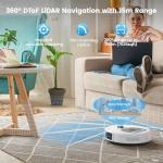 OKP L6 Aqua Robot Vacuum and Mop Combo