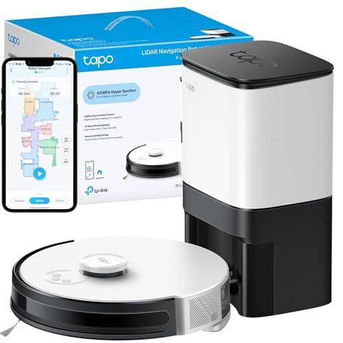 Tapo Smart Robot Vacuum with Self-Emptying Mop