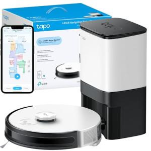 Tapo Smart Robot Vacuum with Self-Emptying Mop