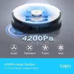 Tapo Smart Robot Vacuum with Self-Emptying Mop