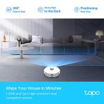 Tapo Smart Robot Vacuum with Self-Emptying Mop