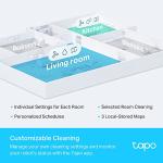 Tapo Smart Robot Vacuum with Self-Emptying Mop