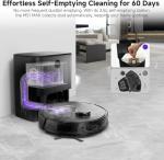 MONSGA Lidar Robot Vacuum Mop with Self-Emptying
