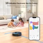 Lubluelu SL60D 2-in-1 Robot Vacuum and Mop