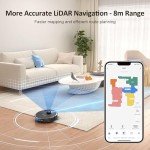 Lubluelu 3-in-1 Robot Vacuum and Mop
