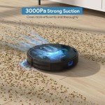 Bagotte Robot Vacuum Mop with Strong Suction