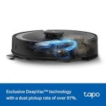 Tapo Smart Robot Vacuum and Mop with Dock