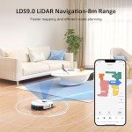 Lubluelu 2-in-1 Robot Vacuum and Mop